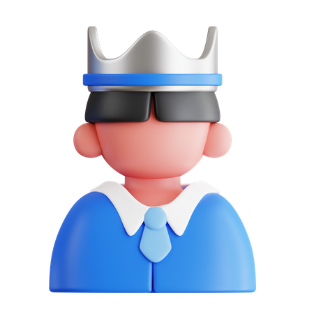 Mejor hombre de negocios  3D Icon