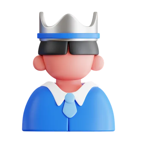 Mejor hombre de negocios  3D Icon