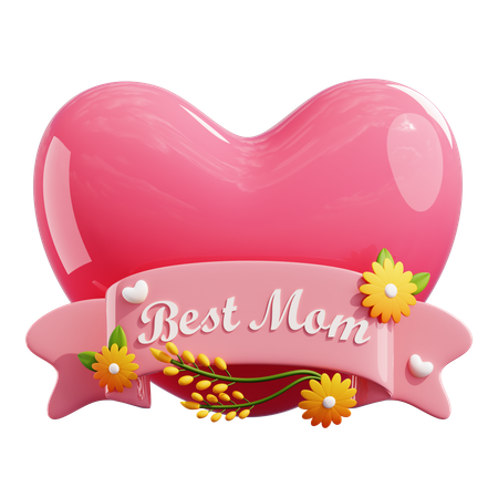 La mejor mamá  3D Icon