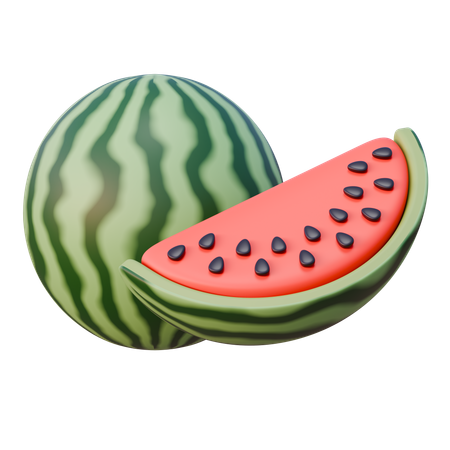 Melancia  3D Icon
