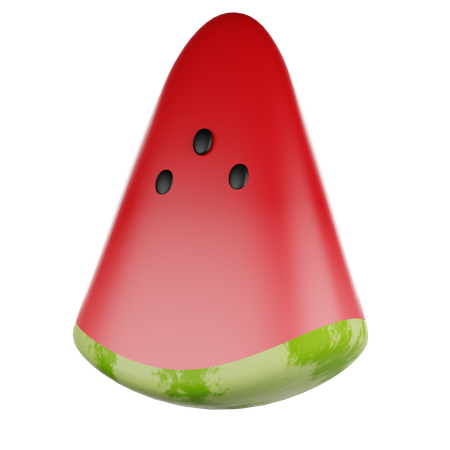 Fruta melancia  3D Icon