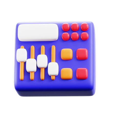 Mixer  3D Icon