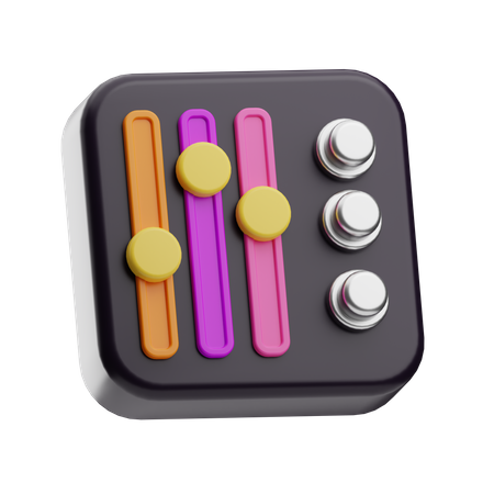 Mixer  3D Icon