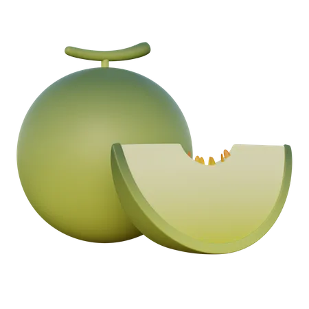 Melão  3D Icon