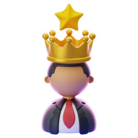 Melhor empresário  3D Icon