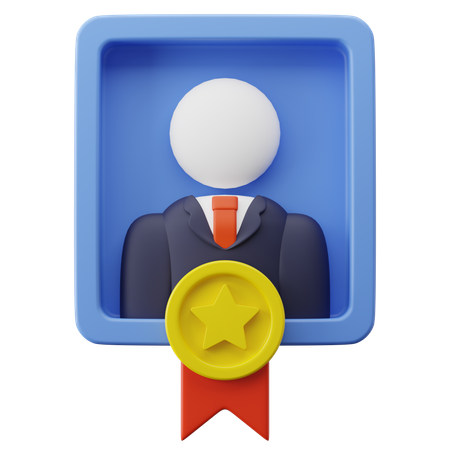 Melhor Funcionário  3D Icon