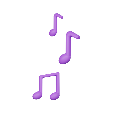 Melody Music  3D Icon