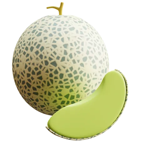 Melon  3D Icon