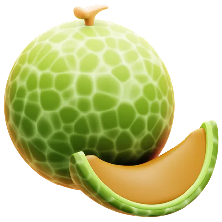 Melon  3D Icon