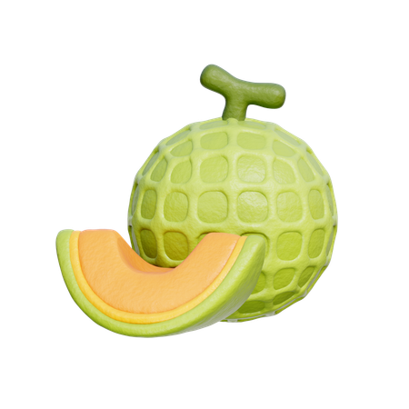 Melon  3D Icon