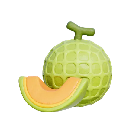 Melon  3D Icon