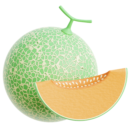 Melon  3D Icon