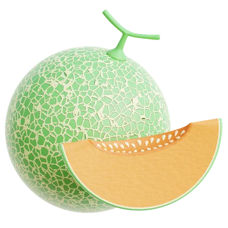 Melon  3D Icon