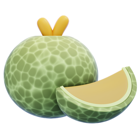 Melón  3D Icon