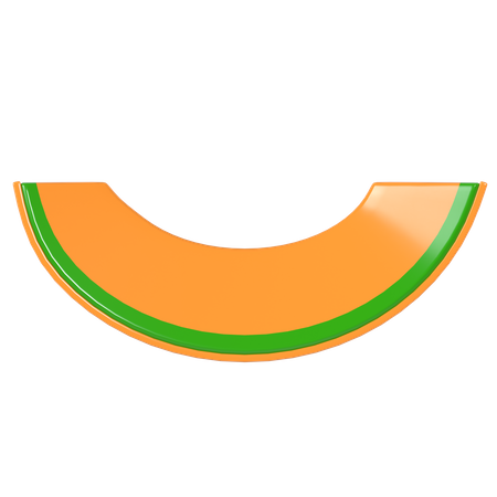 Melon 3D Illustration