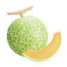 melon 3d logo