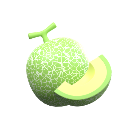 Melon Slices  3D Icon