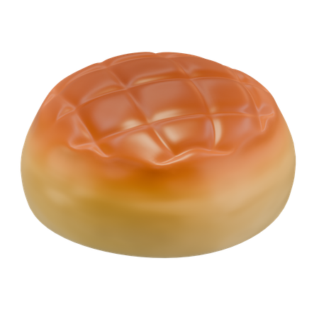 Melonenbrot  3D Icon