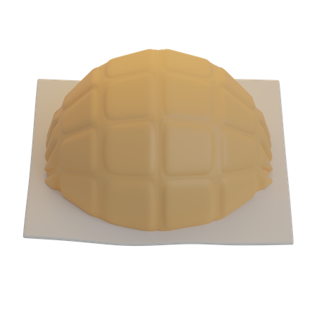 Melonenbrot  3D Icon