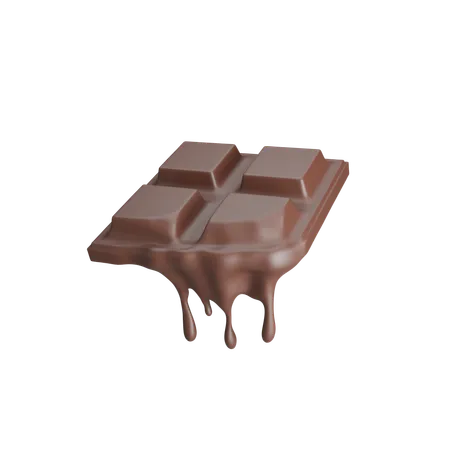 Melted chocolate  3D Icon