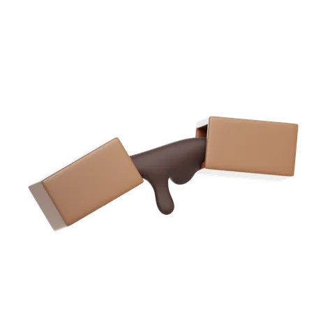 Melted Chocolate  3D Icon