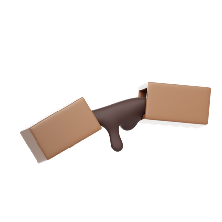 Melted Chocolate  3D Icon