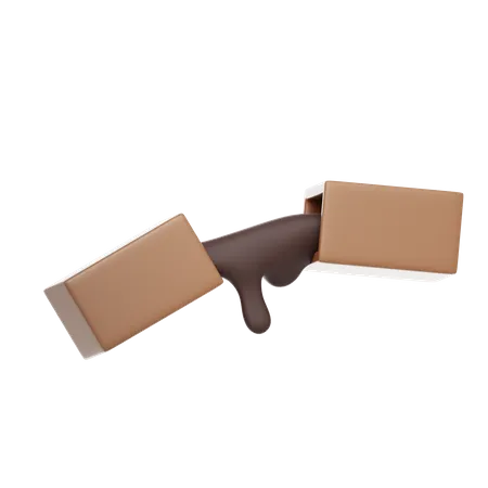 Chocolate 3 D Illustration 3D Icon