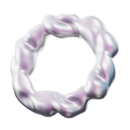 Melted Donuts  3D Icon