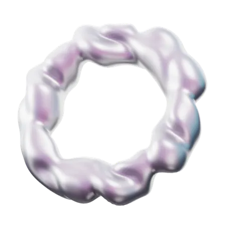 Melted Donuts  3D Icon