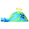 melted earth 3d illustration