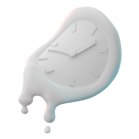 Melting Time  3D Icon