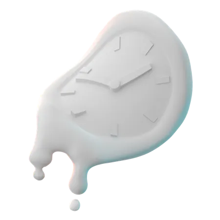 Melting Time  3D Icon