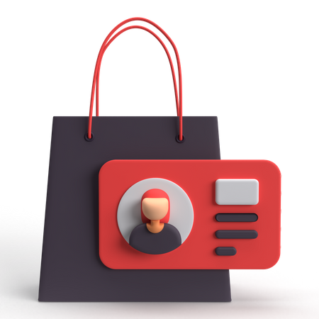 Member Card  3D Icon