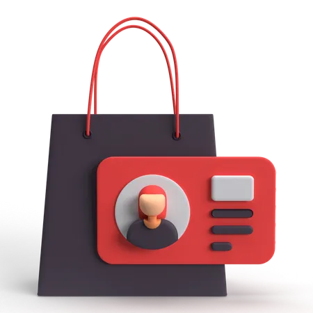 Member Card  3D Icon