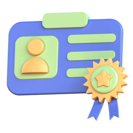 Membership  3D Icon