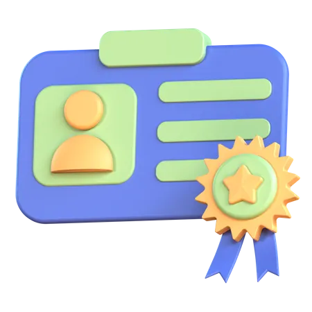 Membership  3D Icon