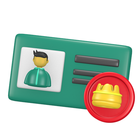 Membership  3D Icon