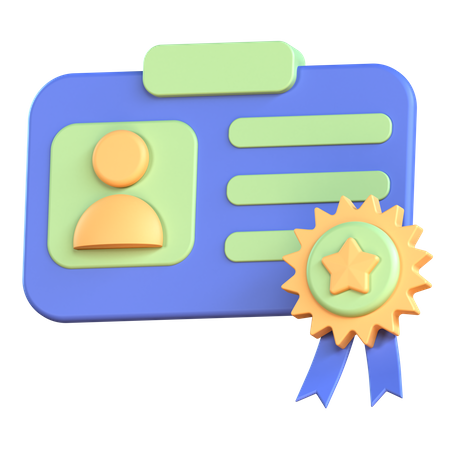 Membership  3D Icon