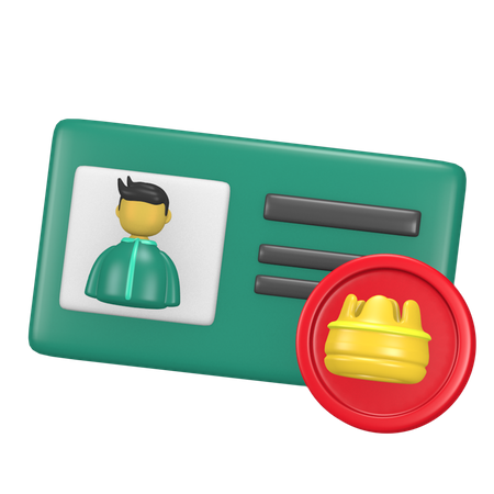 Membership  3D Icon