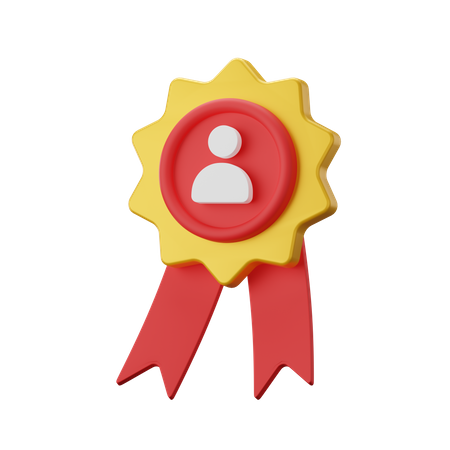 Membership Badge  3D Icon