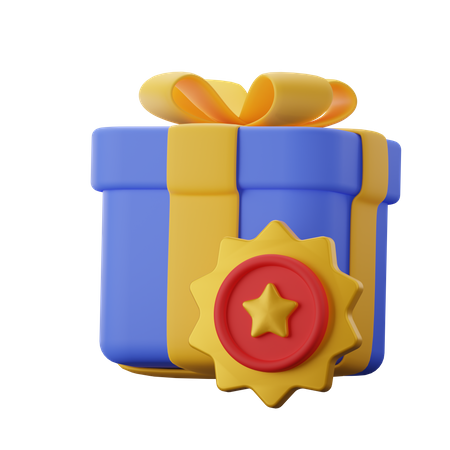 Membership Gift  3D Icon