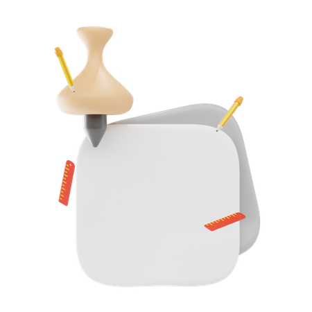 Memo  3D Icon