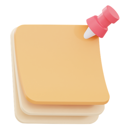 Note  3D Icon