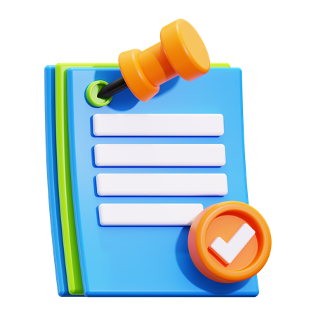 Memo  3D Icon