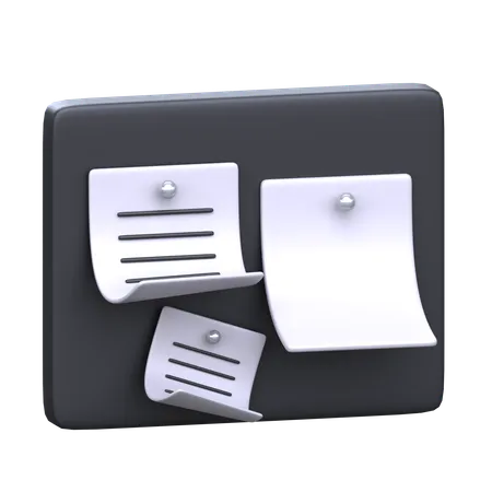 Memo  3D Icon