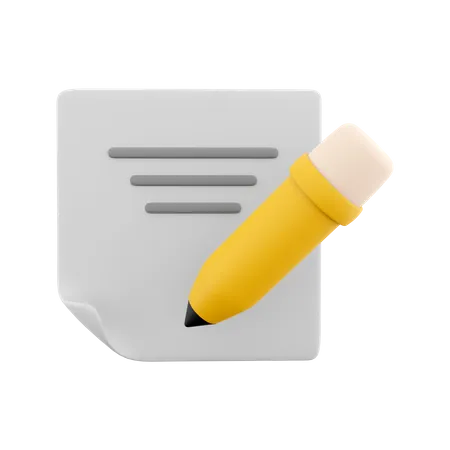 Memo  3D Icon