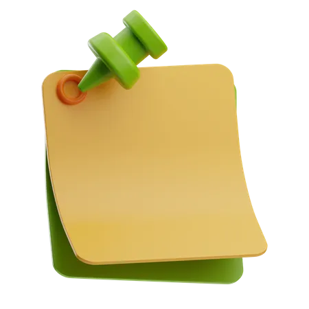 Memo  3D Icon