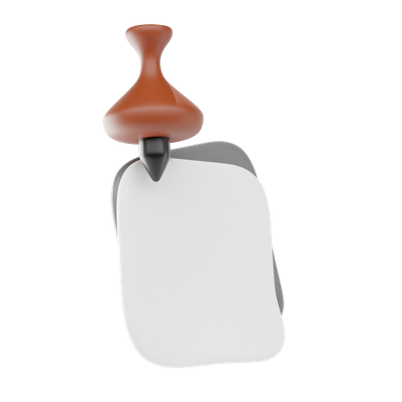 Memo  3D Icon