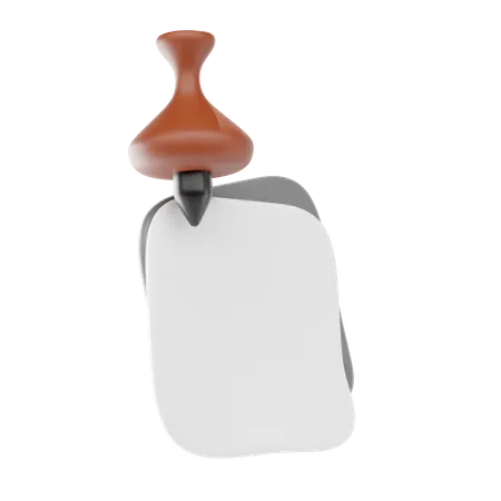 Memo  3D Icon