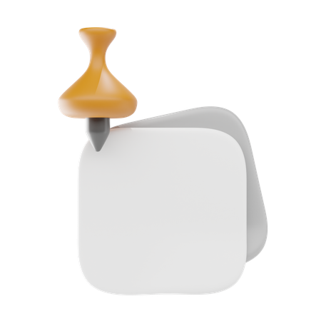 Memo  3D Icon